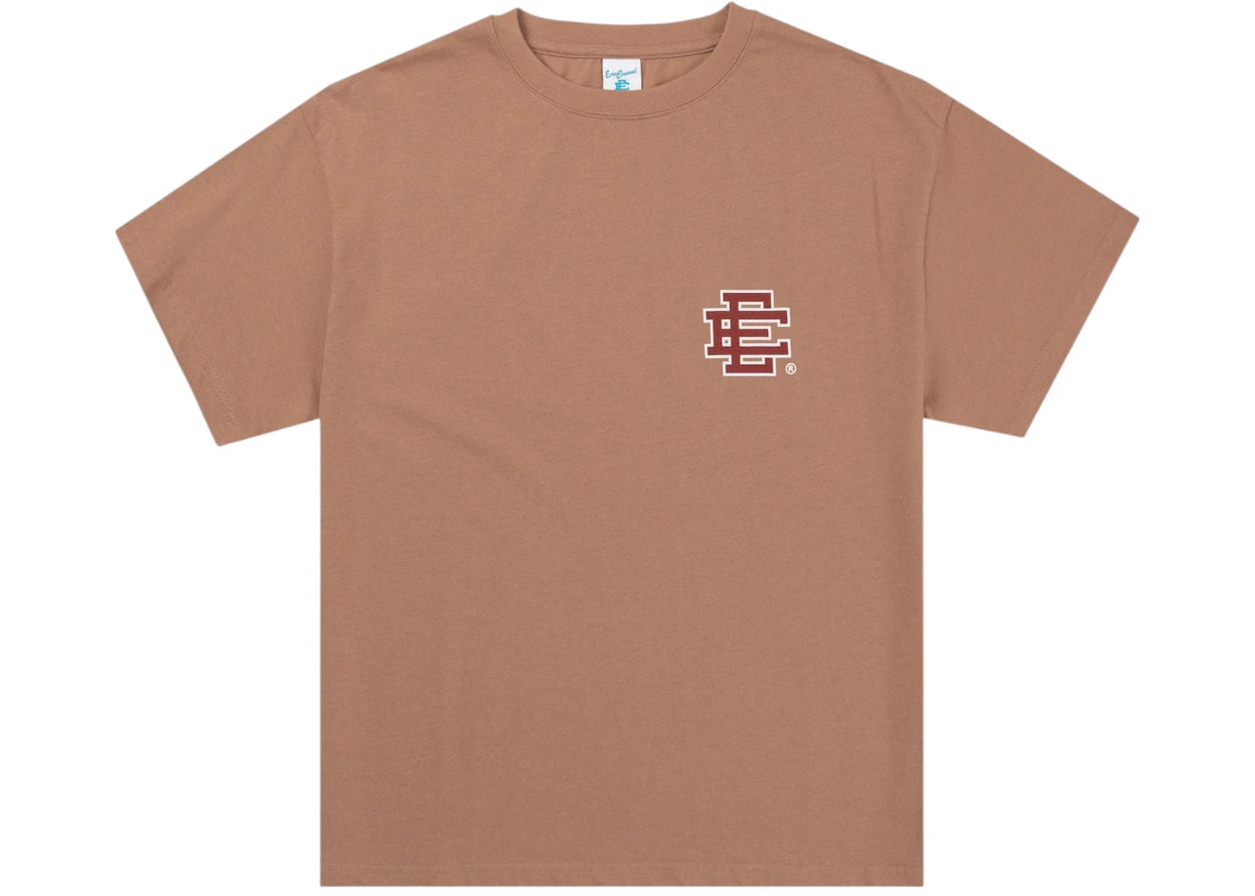 Eric Emanuel EE Basic T-Shirt Light Brown/Brick Red