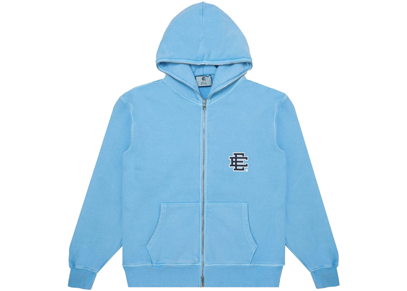 Eric Emanuel EE Full Zip Hoodie Carolina Blue