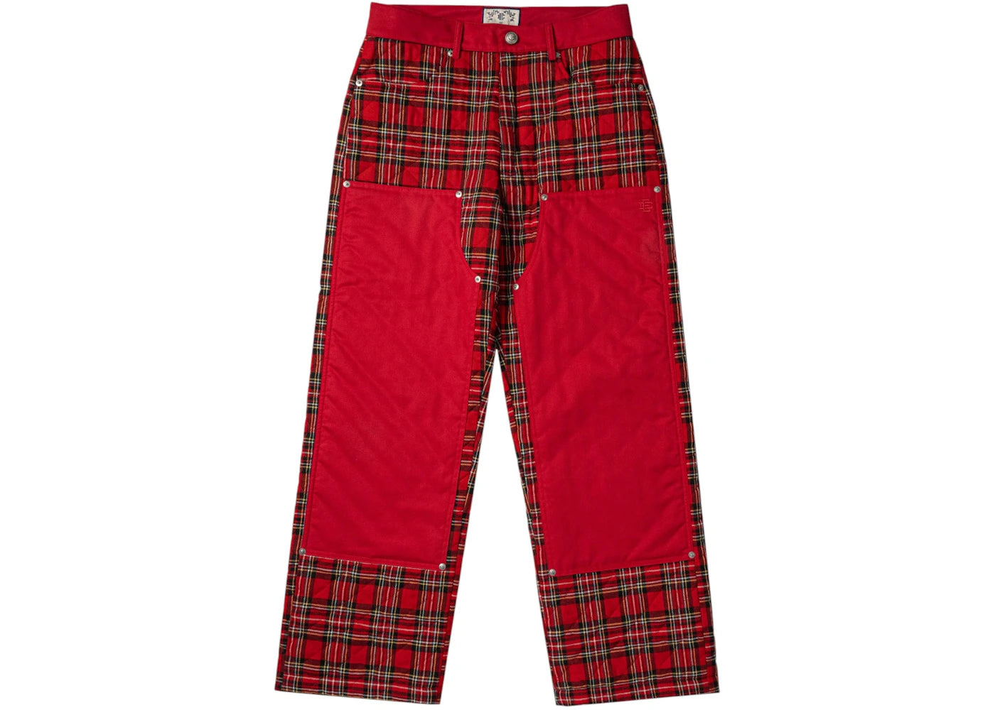Eric Emanuel EE Quilted Pant Red Flannel/Red