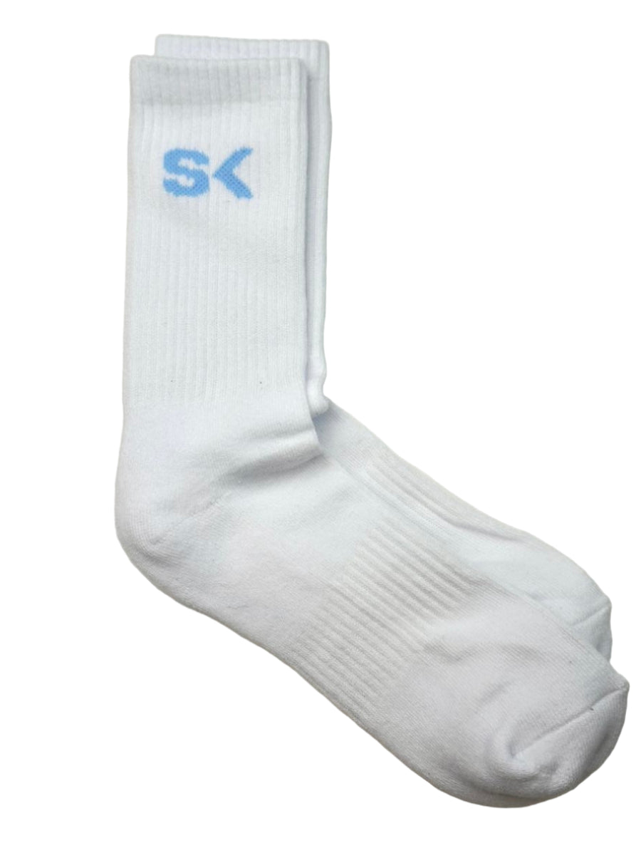 Side Kicks Everyday SK Socks - White/Blue