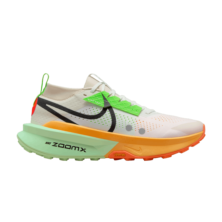 Nike ZoomX Zegama 2 Summit White Laser Orange Total Orange Black