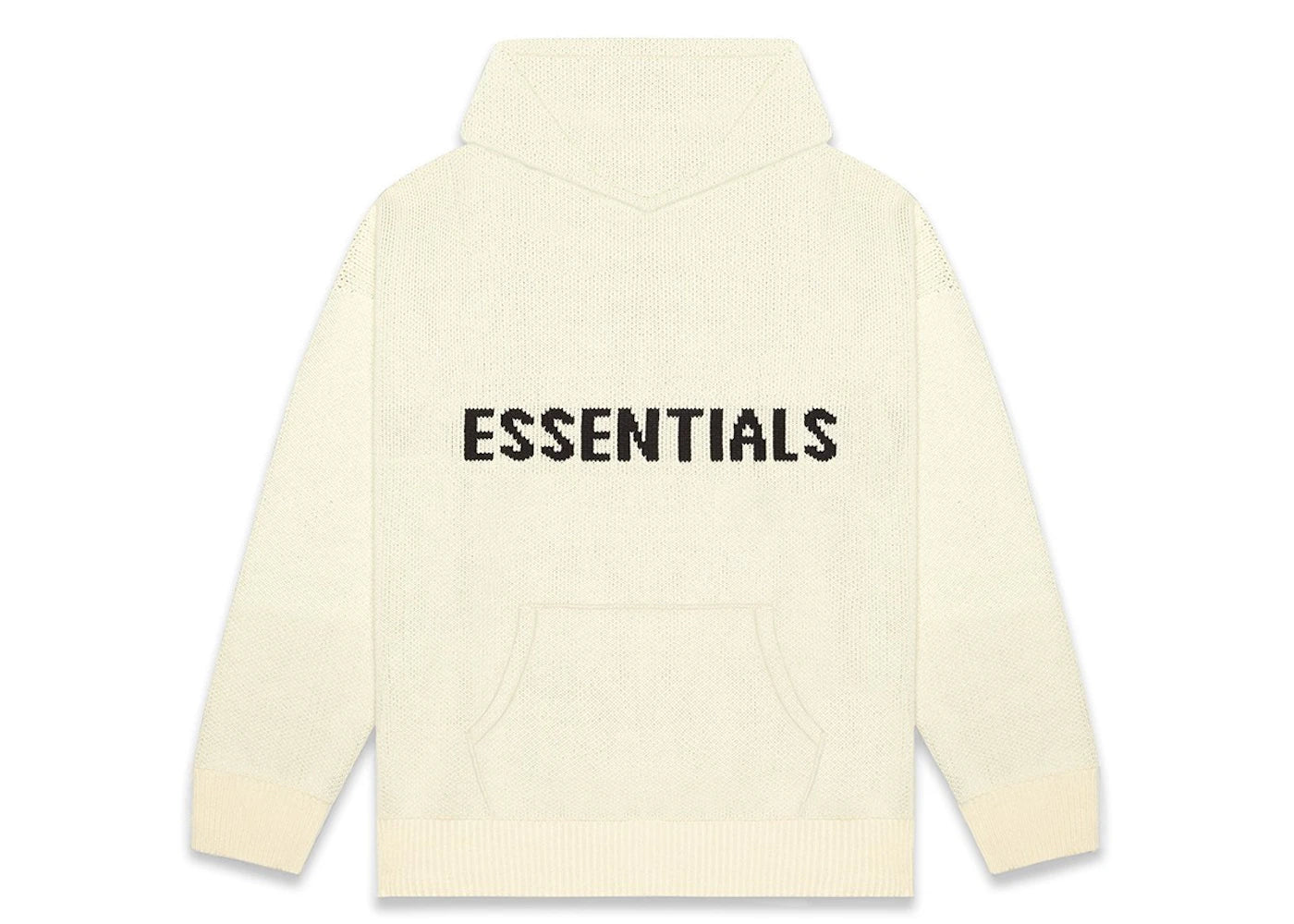 Fear of God Essentials Knit Hoodie (FW20) Cream