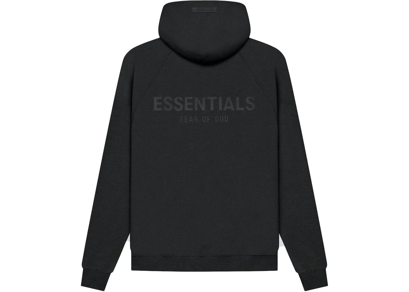 Fear of God Essentials Pull-Over Hoodie (SS21) Black/Stretch Limo - Side Kicks