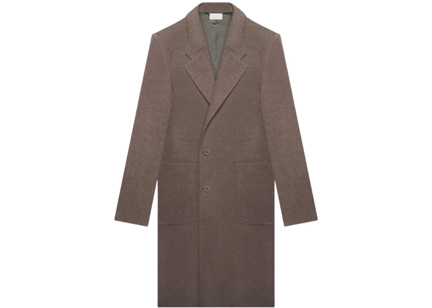 FEAR OF GOD x Ermenegildo Zegna Wool Single Breasted Coat Taupe