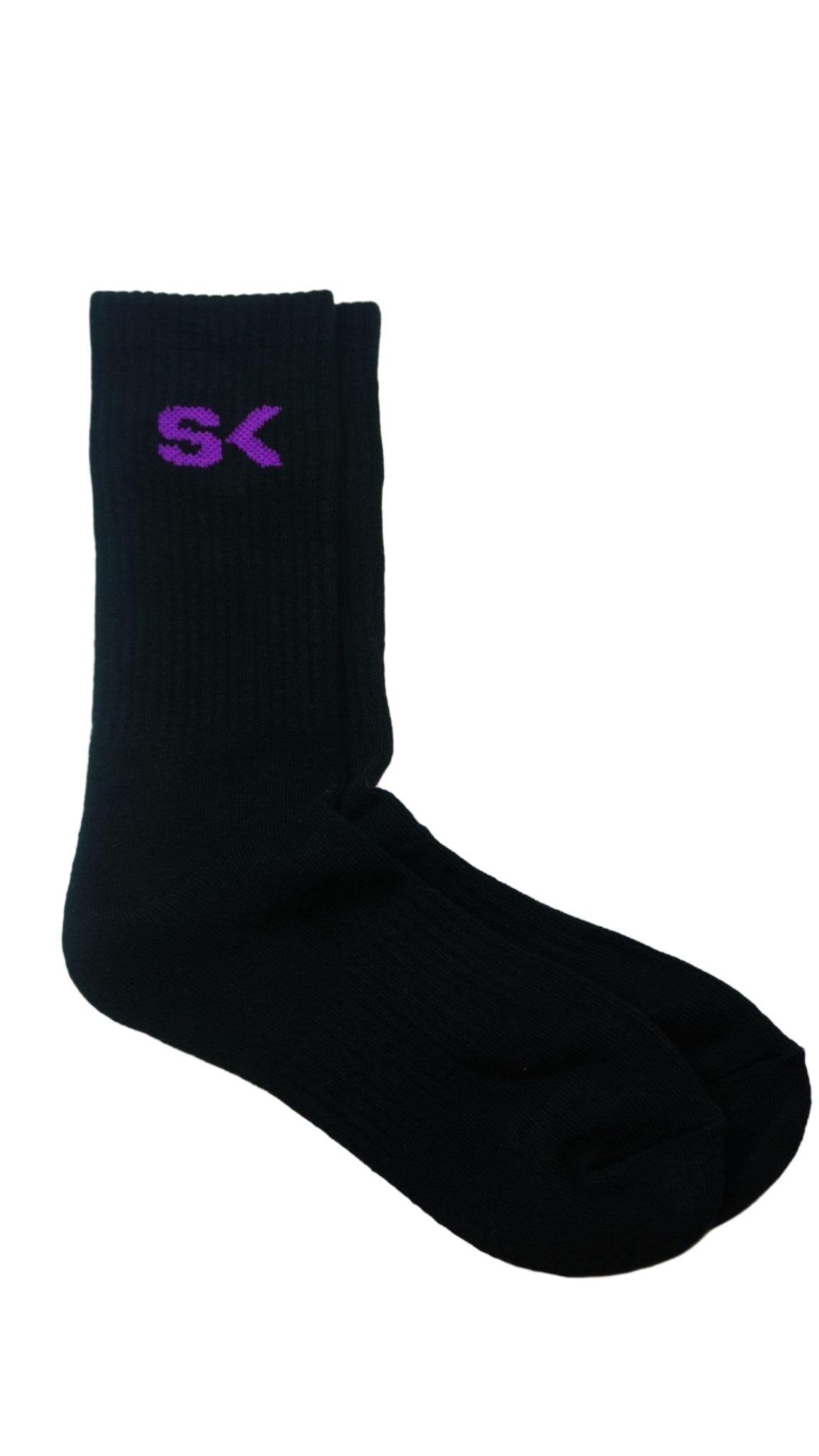 Side Kicks Everyday SK Socks - Black/Purple