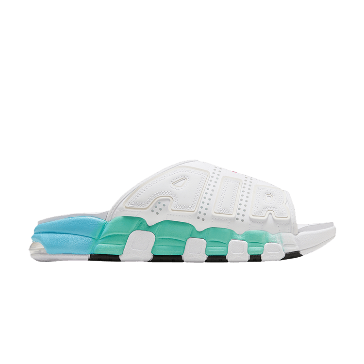 Nike Air More Uptempo Slide Aqua