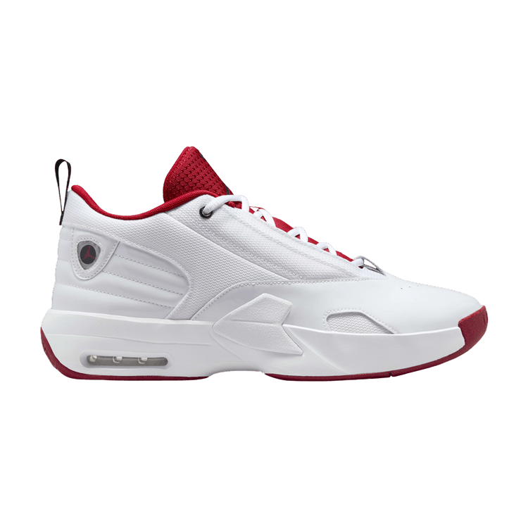 Jordan Max Aura 6 White Black Gym Red