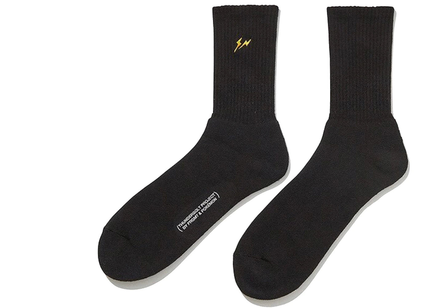 Fragment x Pokemon Thunderbolt Project Pikachu Socks Black