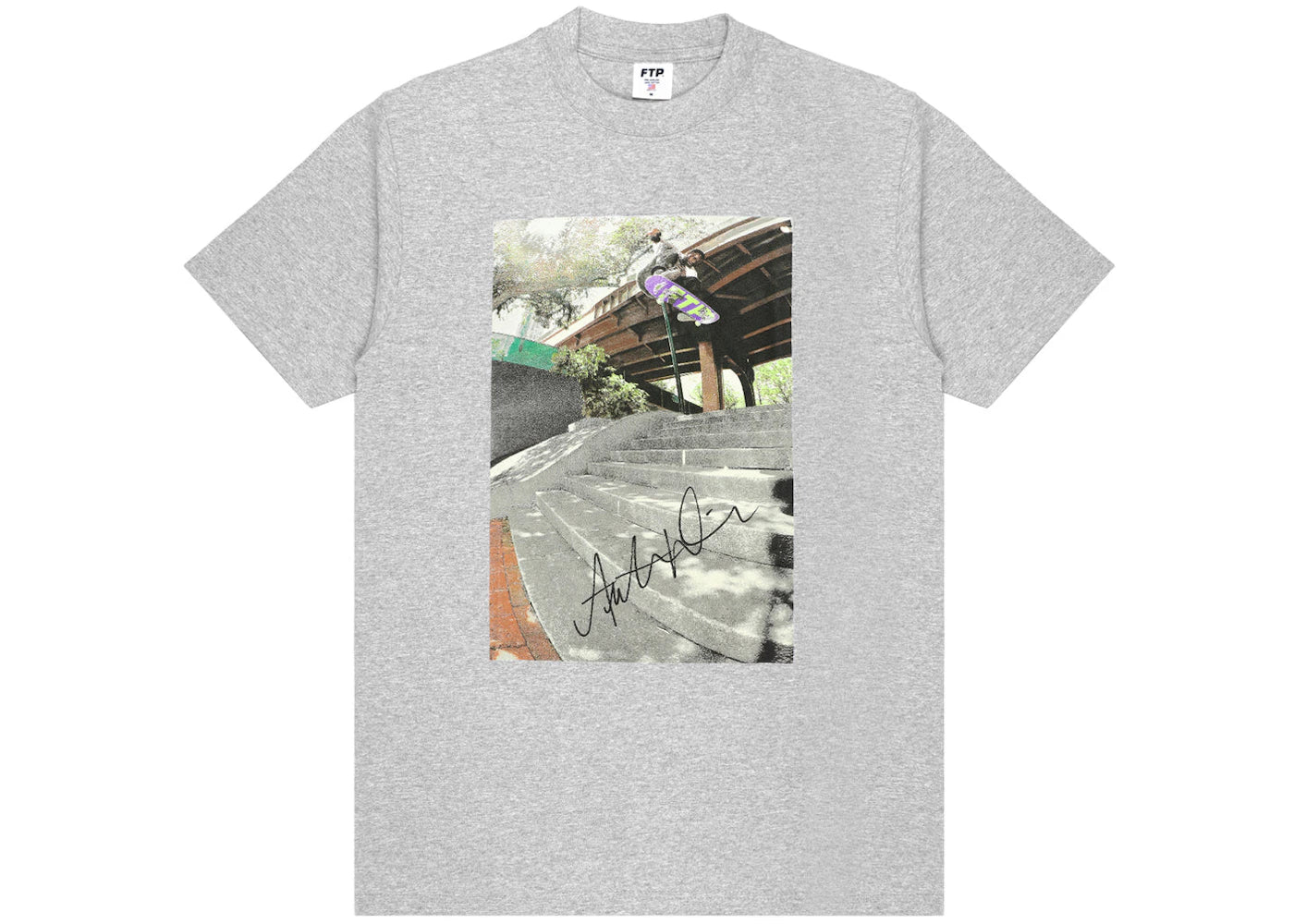 FTP Antwuan Dixon Photo Tee Heather Grey