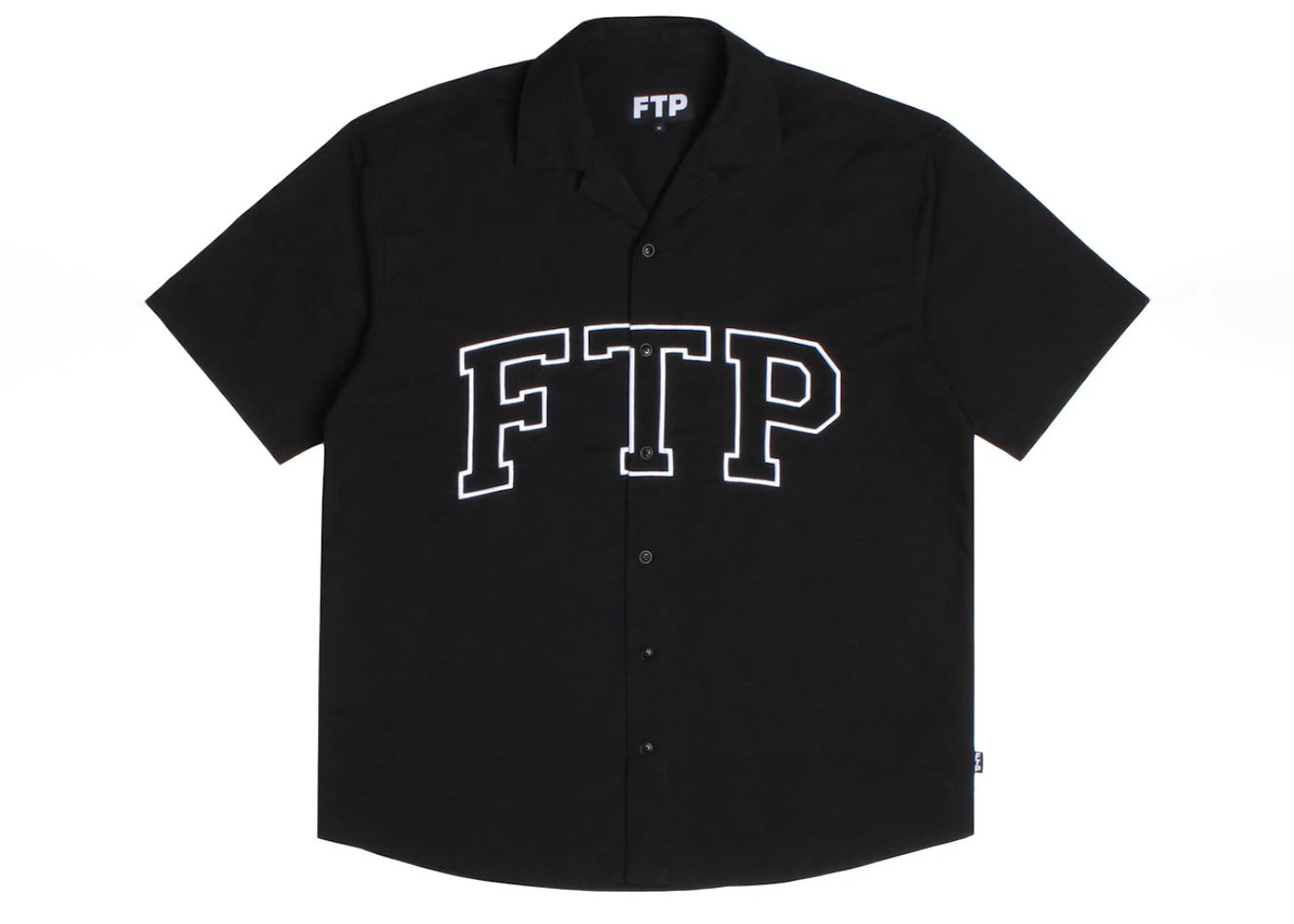 FTP Arch Logo Button Up Black