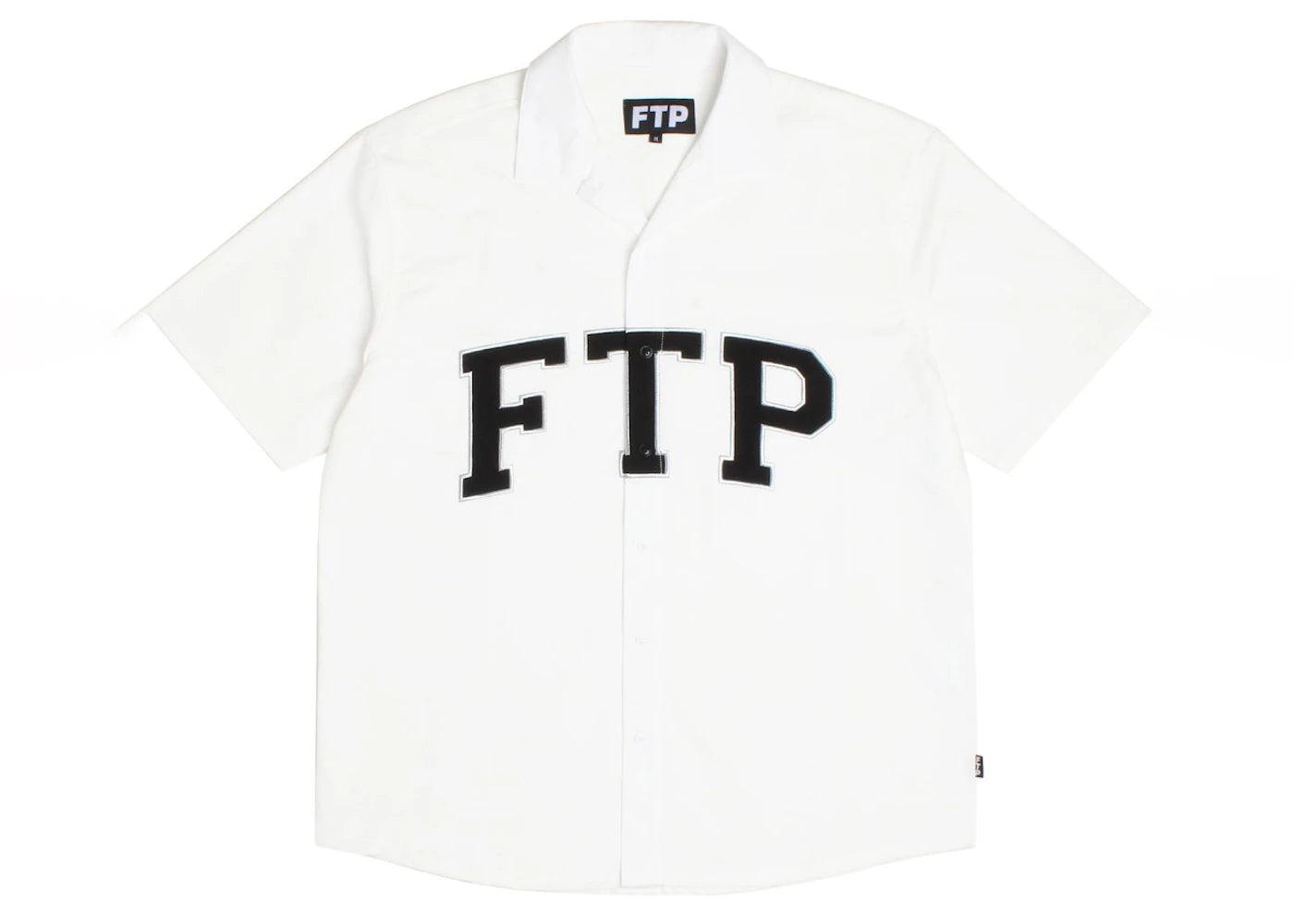 FTP Arch Logo Button Up White