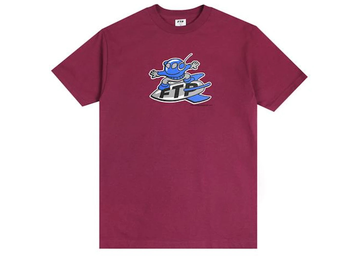 FTP Atomic Tee Burgundy