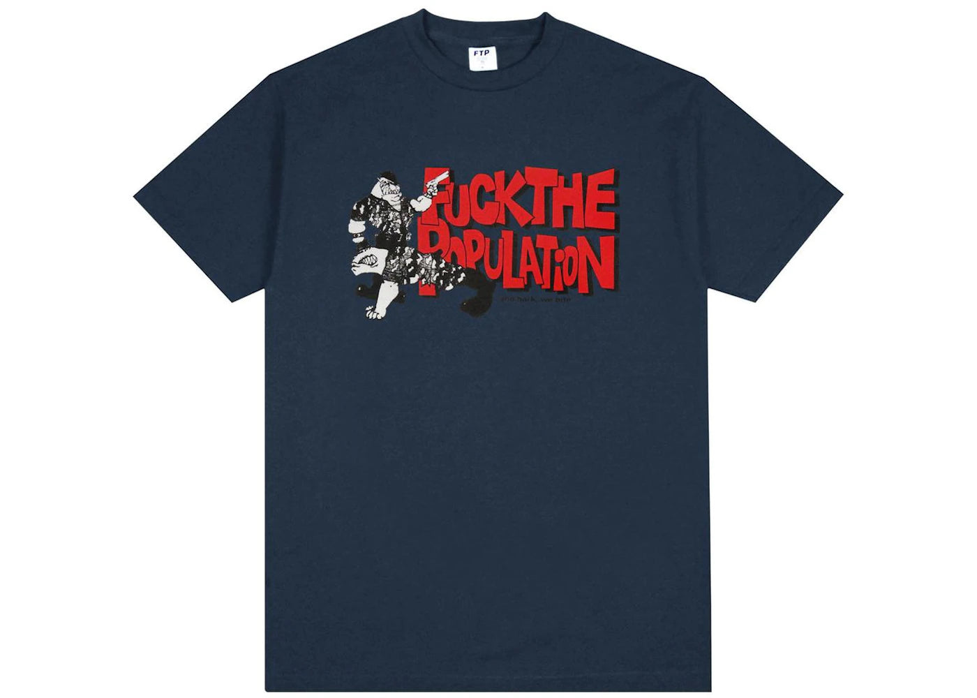 FTP Bark Tee Harbor Blue