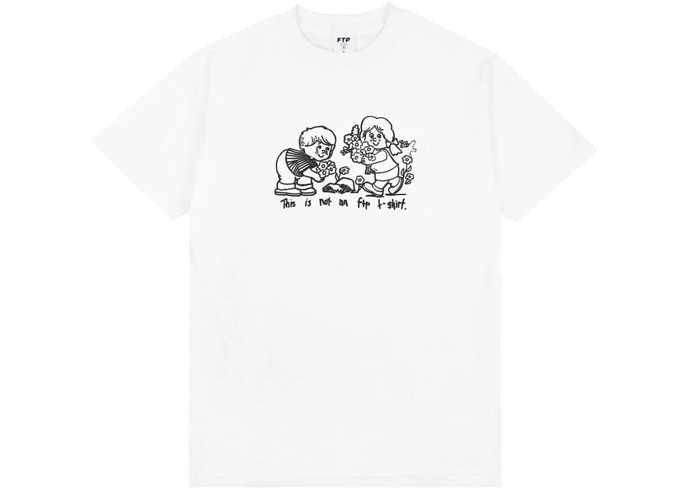 FTP Flowers Tee White