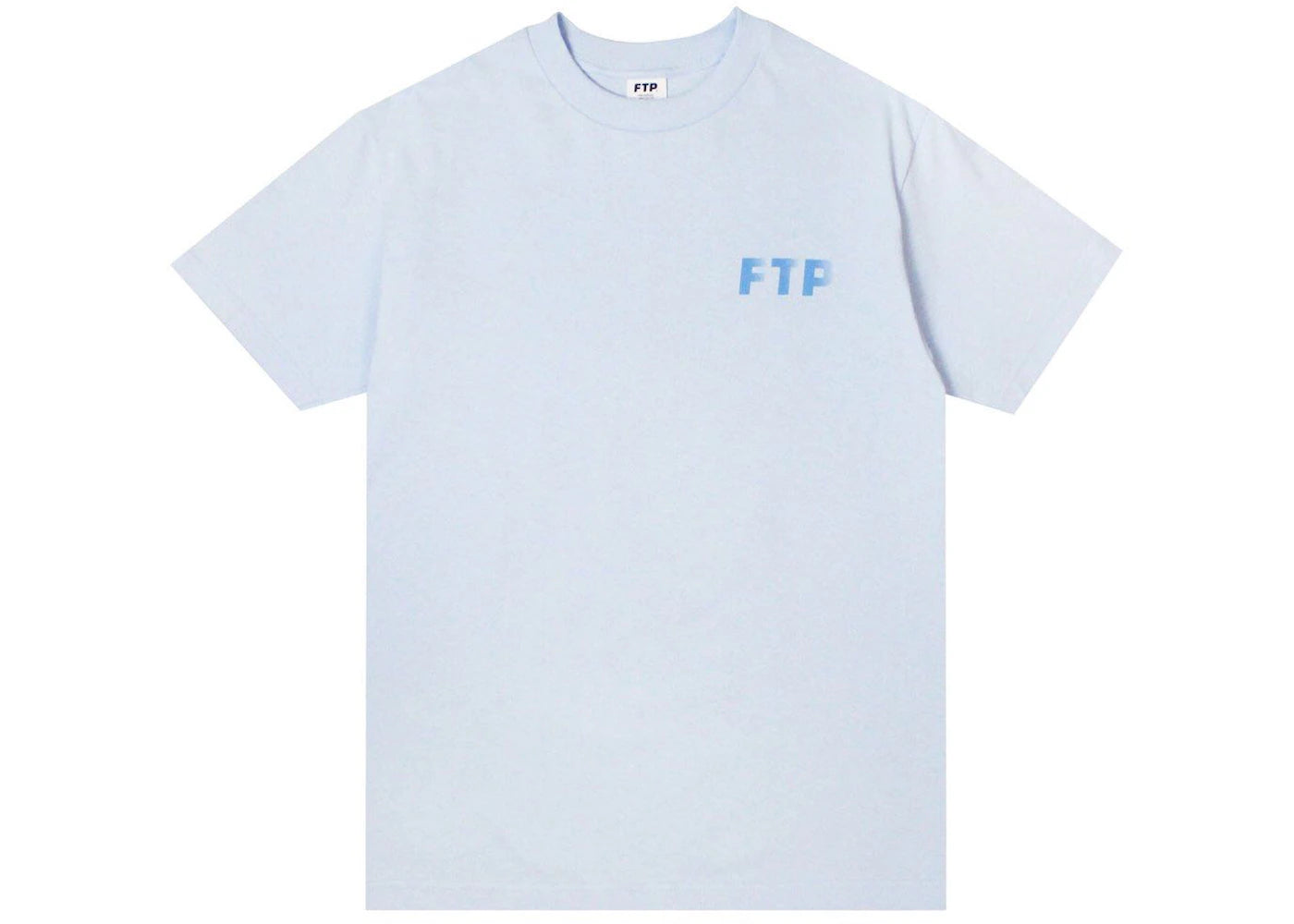 FTP Gradient Logo Tee Powder Blue