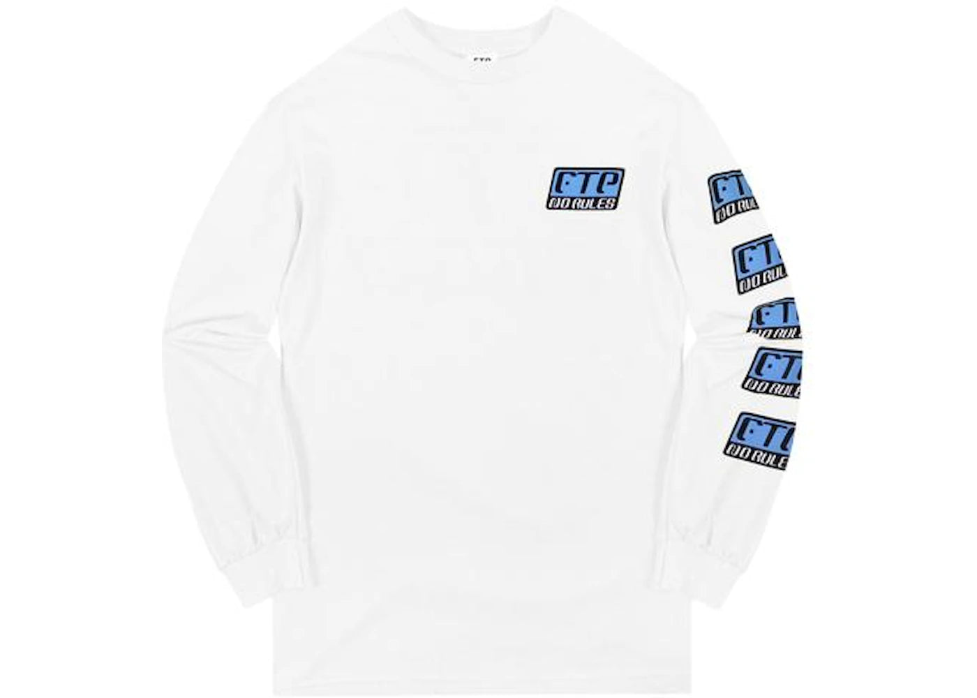 FTP No Rules L/S Tee White