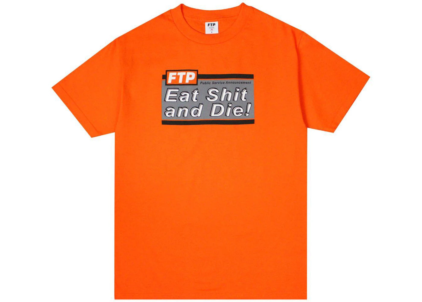 FTP PSA Tee Orange