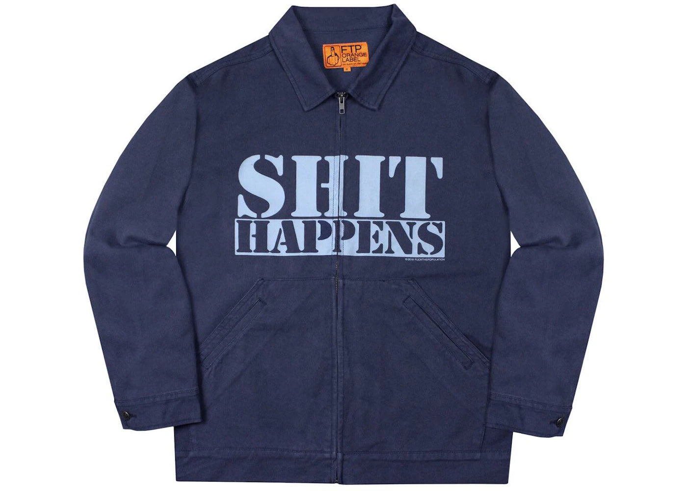 FTP Shit Happens Jacket Navy