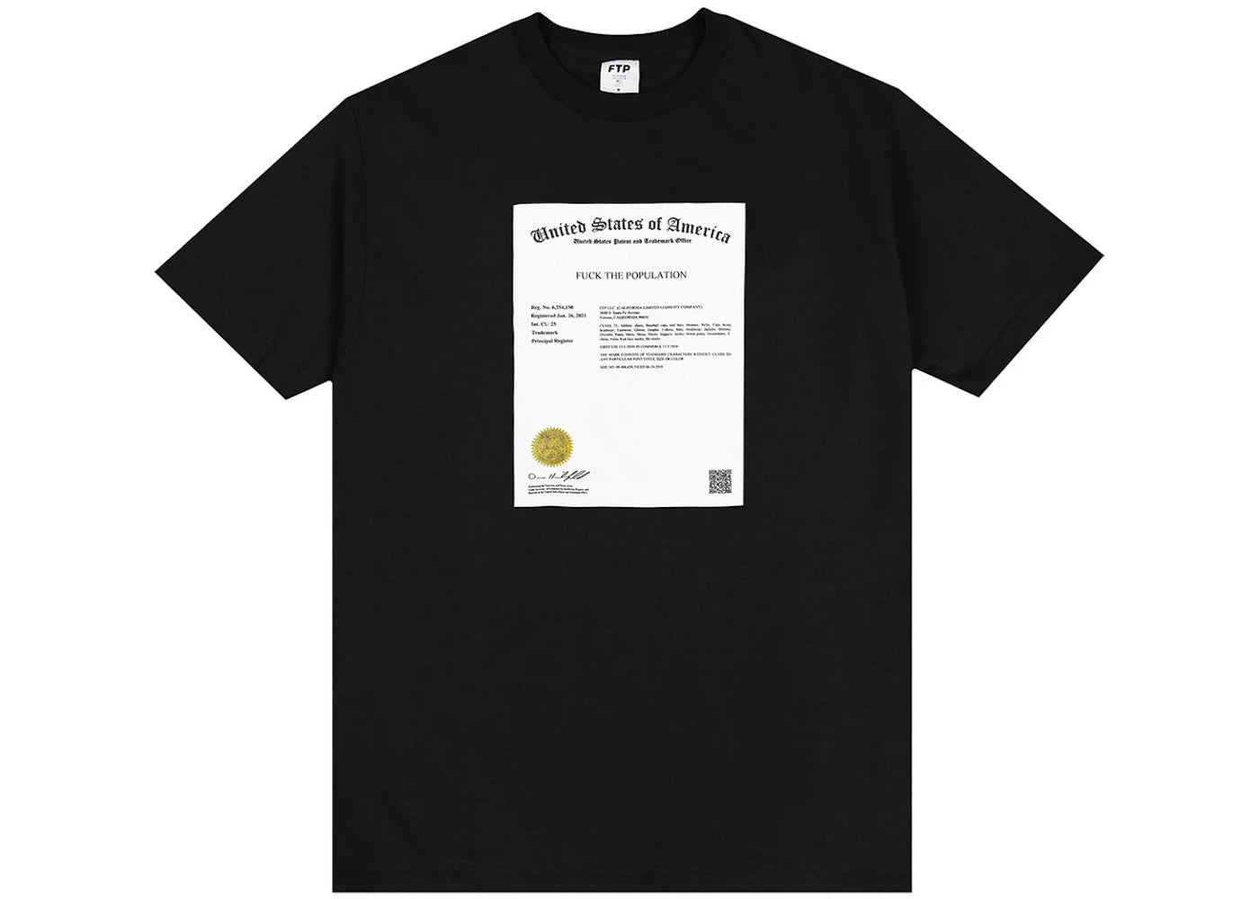 FTP Trademark Tee Black