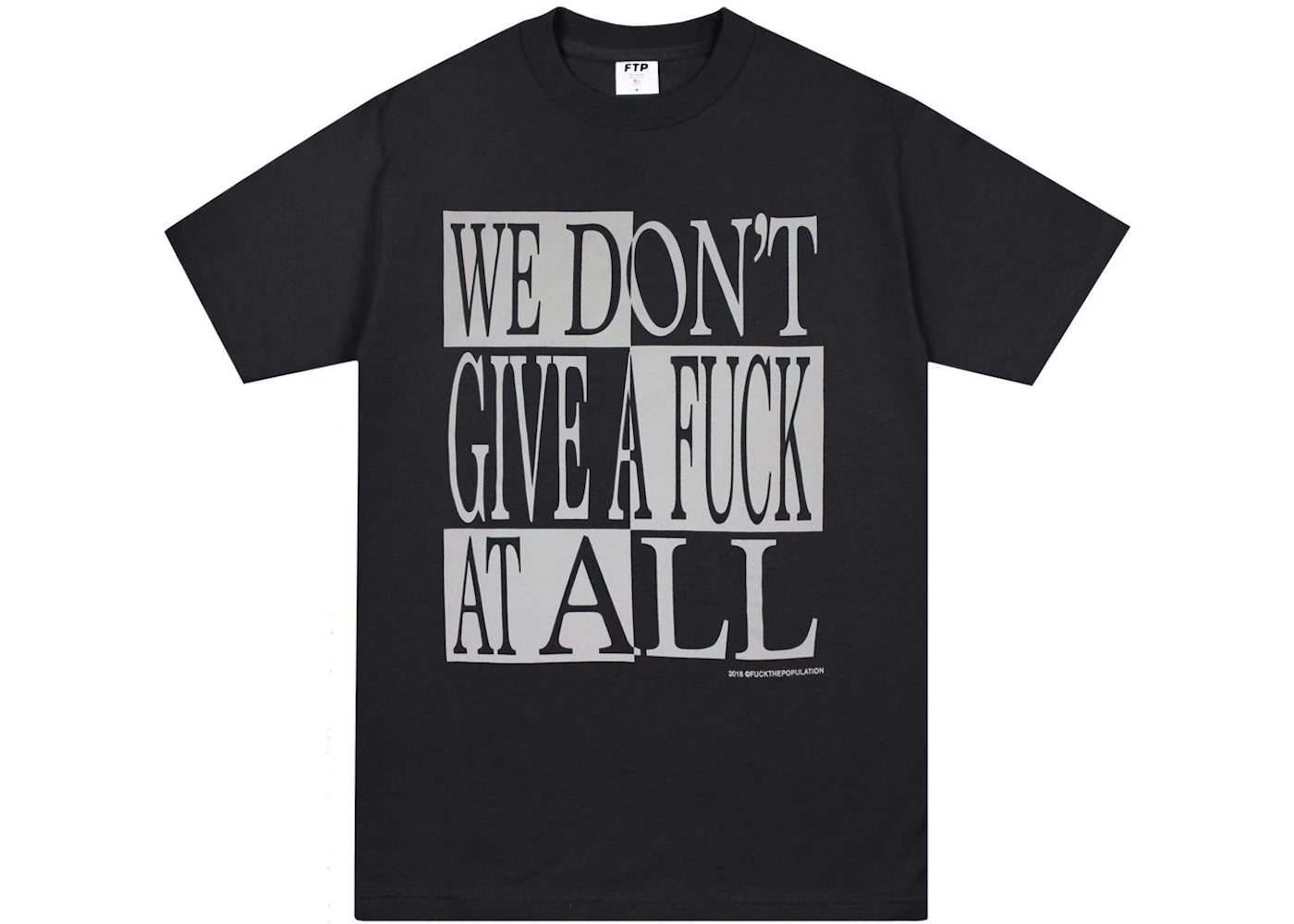 FTP WDGAF Tee Black