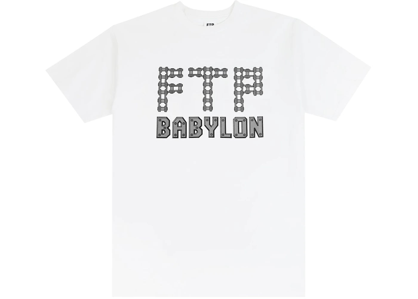 FTP x Babylon Chain Tee White