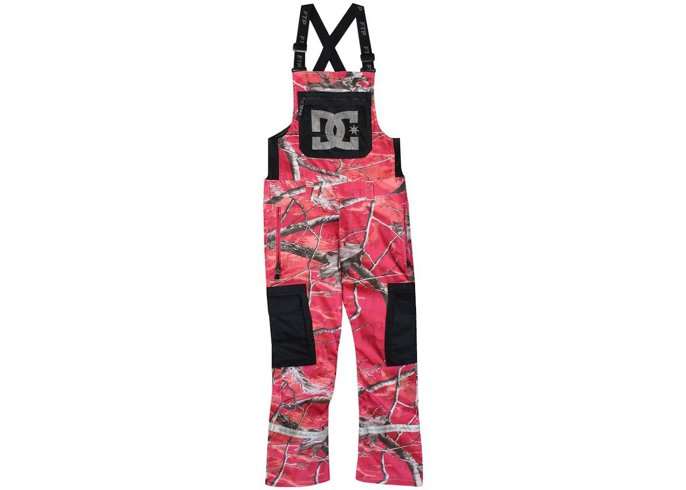 FTP x DC Revival Bib Red Camo
