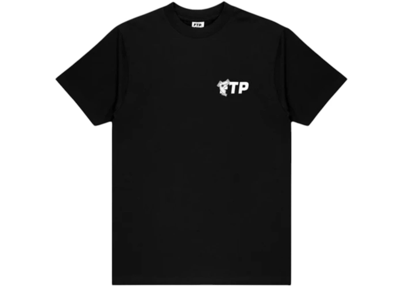FTP x Famous Logo Tee Black