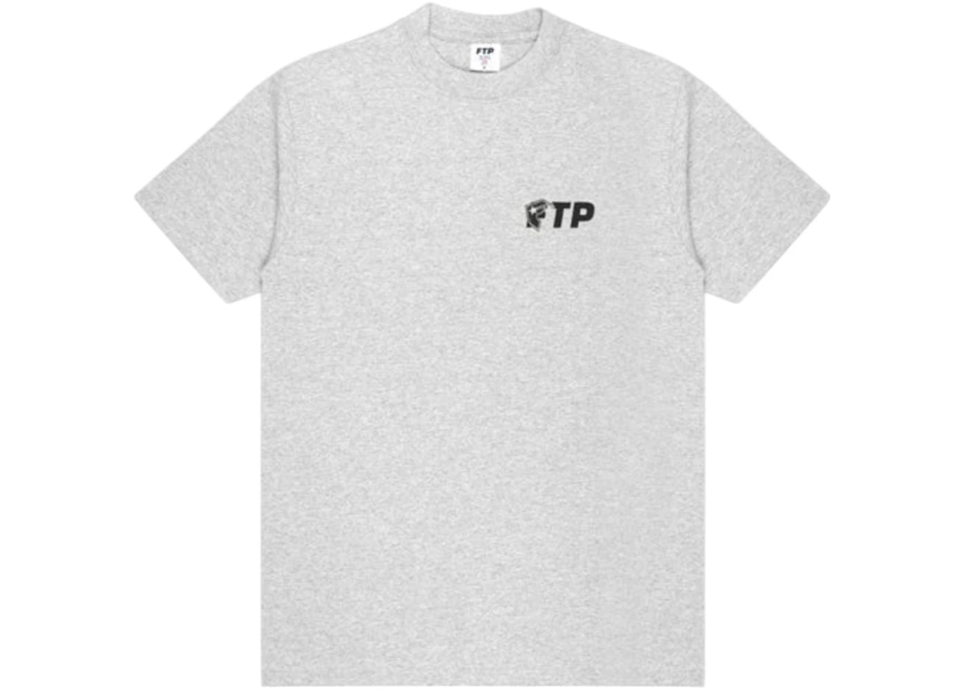 FTP x Famous Logo Tee Heather Grey