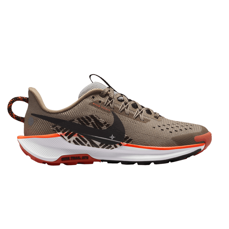 Nike Pegasus Trail 5 Khaki Hyper Crimson Vintage Coral Velvet Brown (GS)