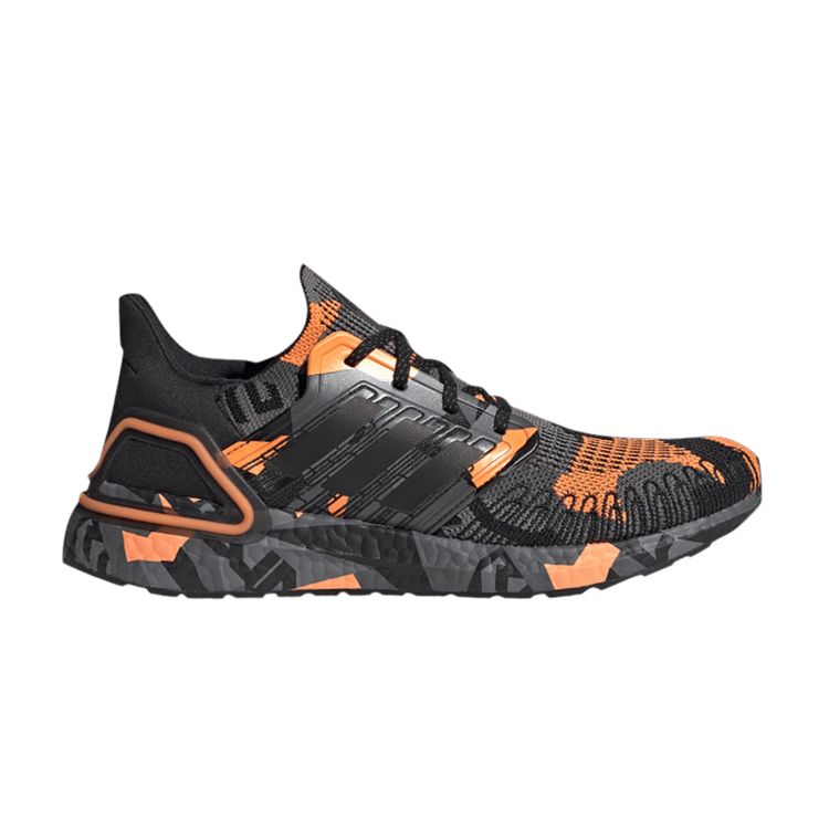 adidas Ultra Boost 20 Geometric Pack Black Signal Orange