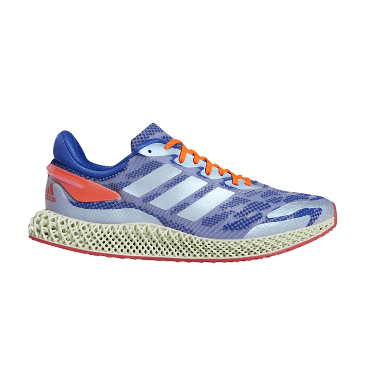 adidas 4D Run 1.0 Glory Blue Solar Red