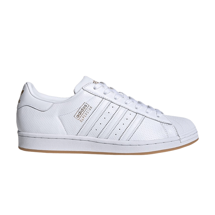adidas Superstar White Gold Gum