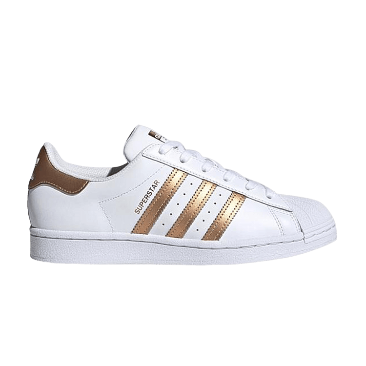 adidas Superstar White Copper Metallic (Women's)