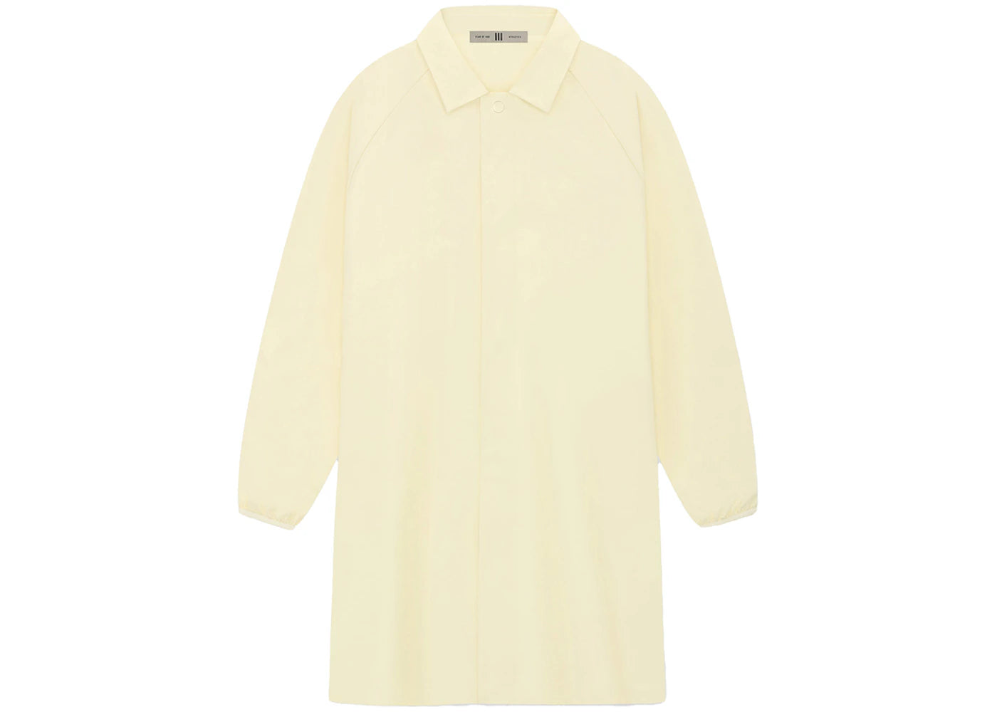 Fear of God Athletics Car Coat Pale Yellow