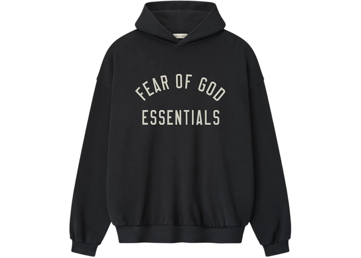 Fear of God Essentials 90's Fit Hoodie Vintage Black