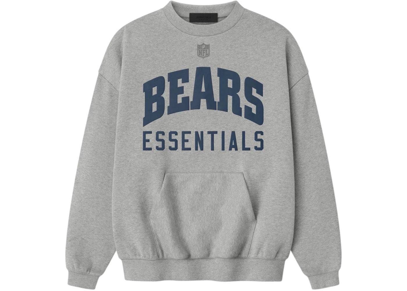 Fear of God Essentials Bears Sport Crewneck Concrete Heather/Canyon