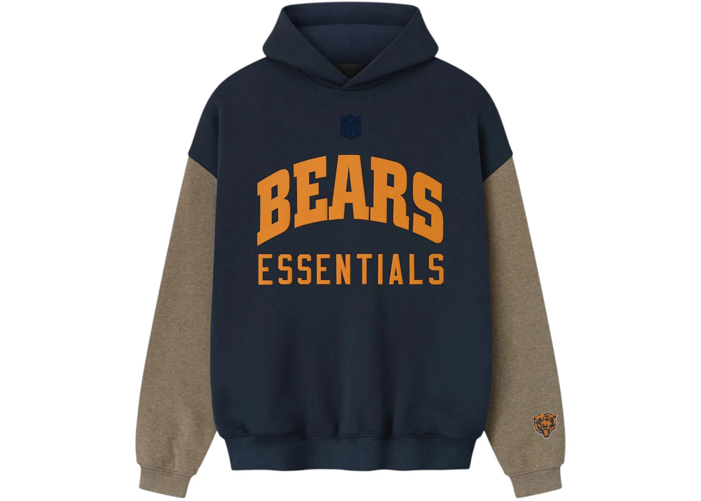 Fear of God Essentials Bears Sport Hoodie Dark Sapphire/Homestead Heather