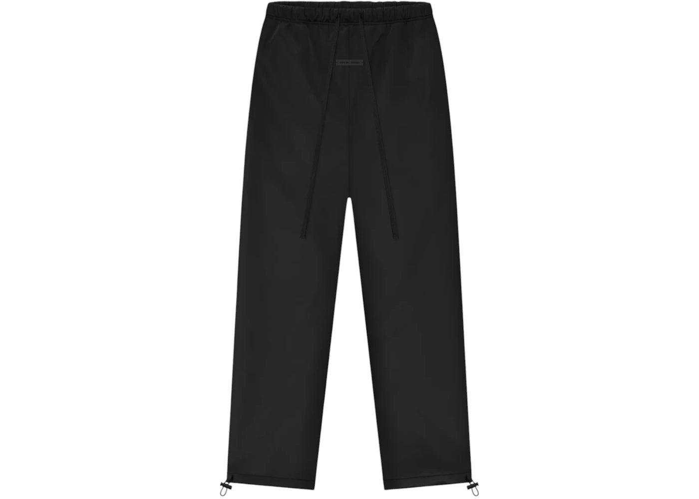 Fear of God Essentials Bonded Satin Relaxed Track Pant Jet Black