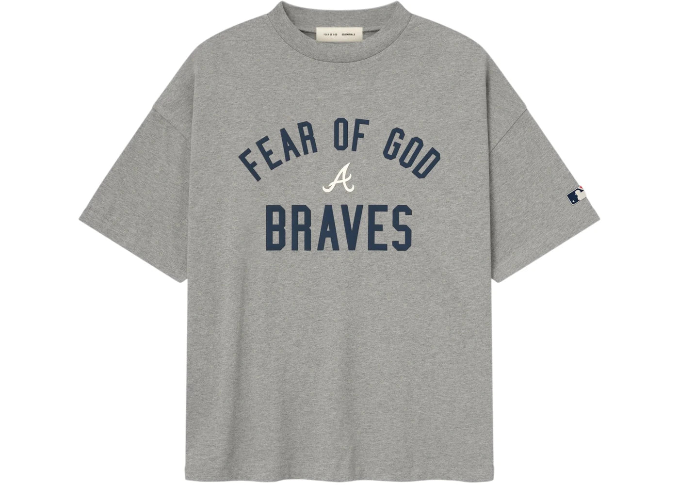 Fear of God Essentials Braves 90's Tee Dark Heather