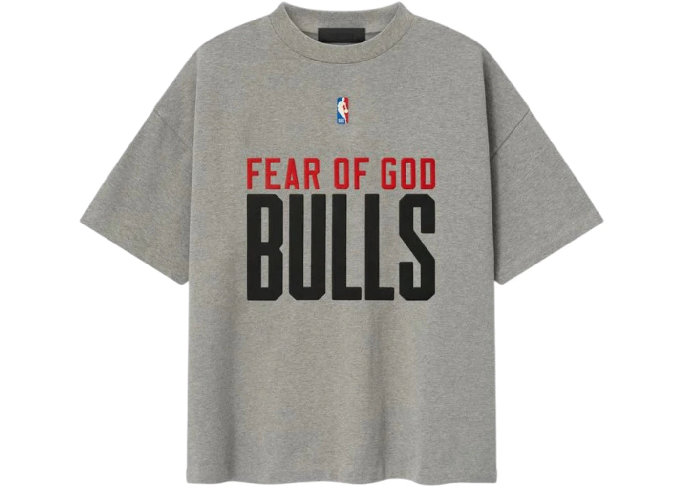 Fear of God Essentials Bulls 90's Tee Concrete Heather