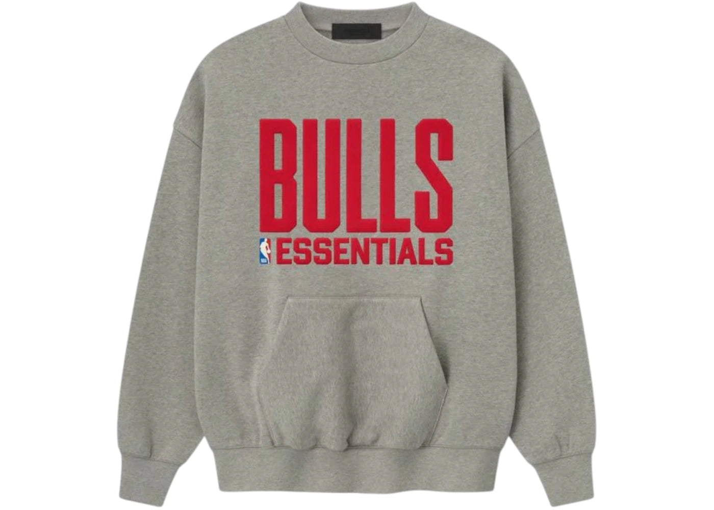 Fear of God Essentials Bulls Sport Crewneck Concrete Heather