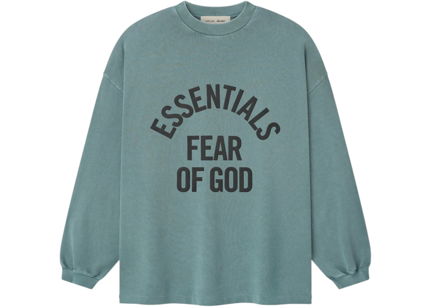 Fear of God Essentials Campus 90's Long Sleeve Tee Faded Coastal