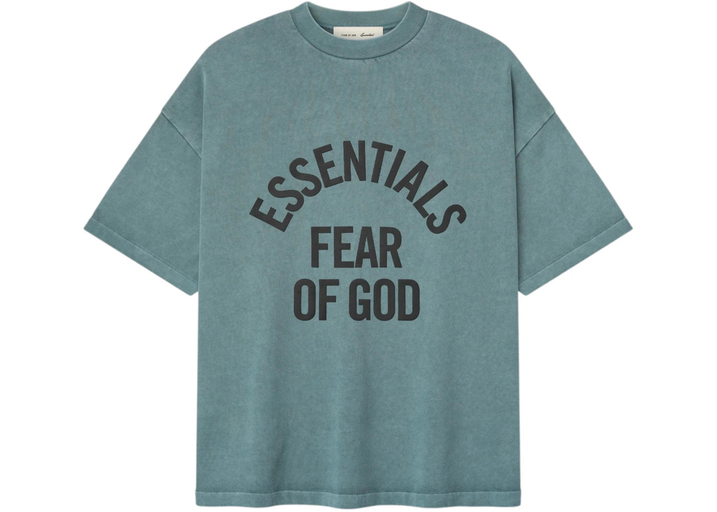Fear of God Essentials Campus 90's Short Sleeve Tee Faded Coastal