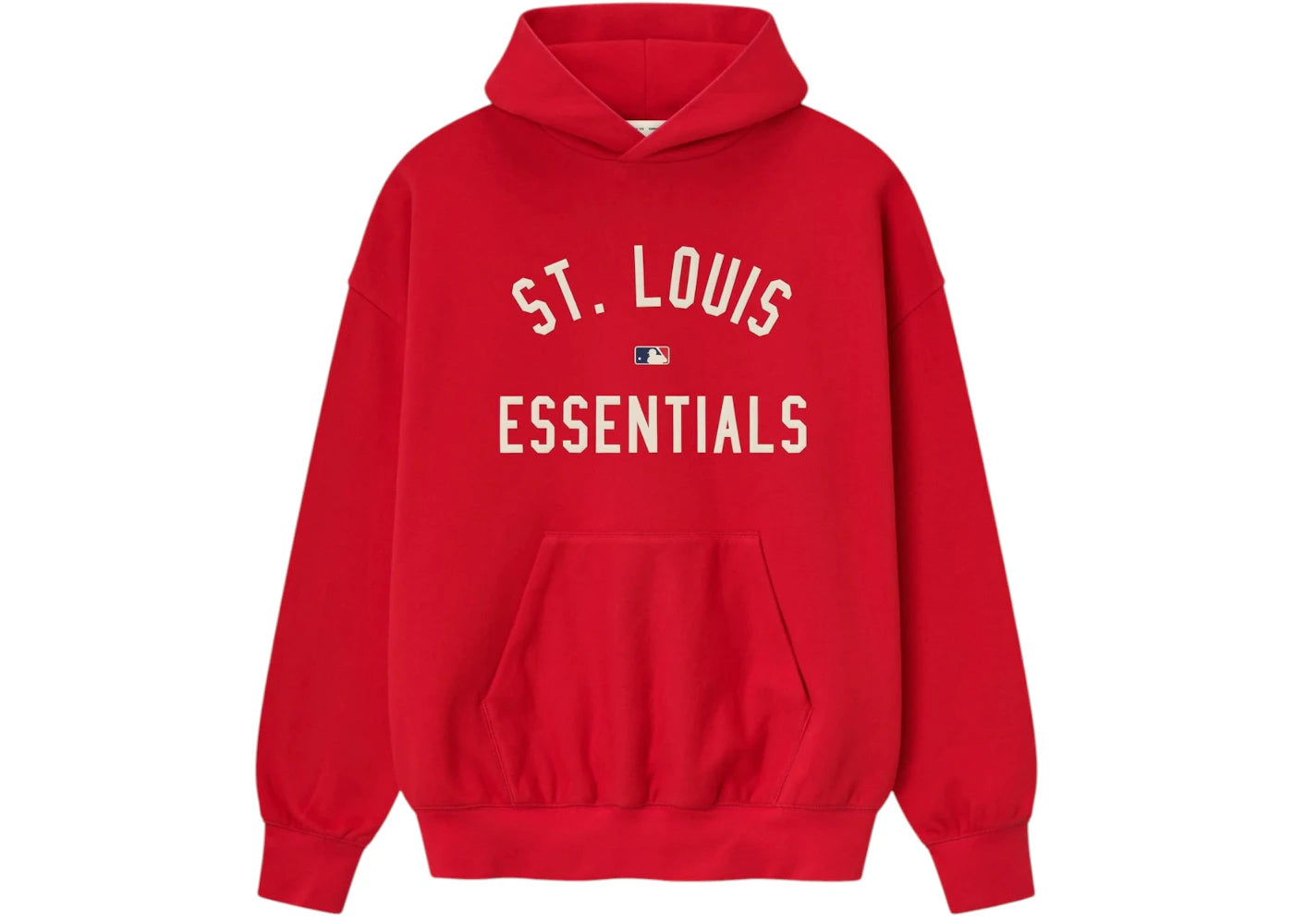 Fear of God Essentials Cardinals Sport Hoodie Red