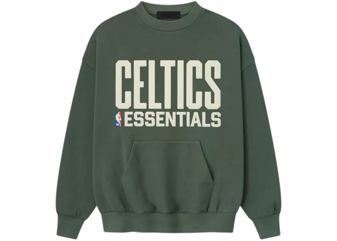 Fear of God Essentials Celtics Sport Crewneck Balsam Green