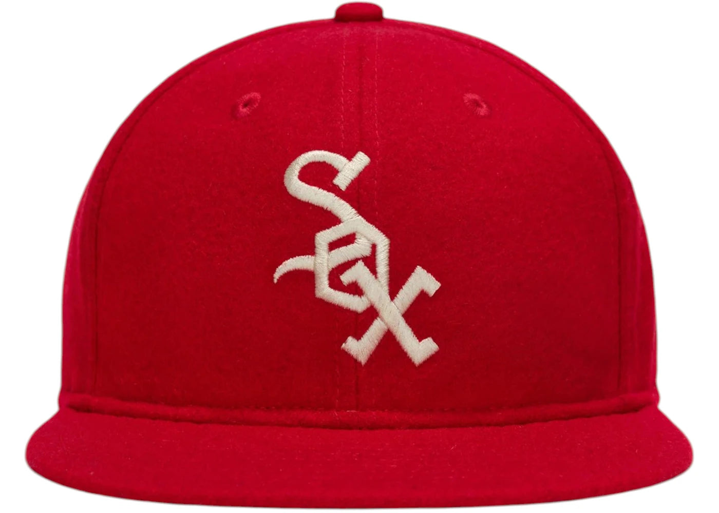 Fear of God Essentials Chicago White Sox Wool Retro Crown 59FIFTY Fitted Cap Red