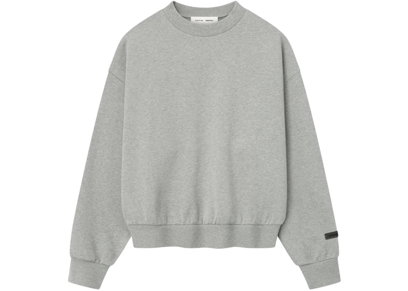 Fear of God Essentials Classic Fleece Crewneck Concrete Heather