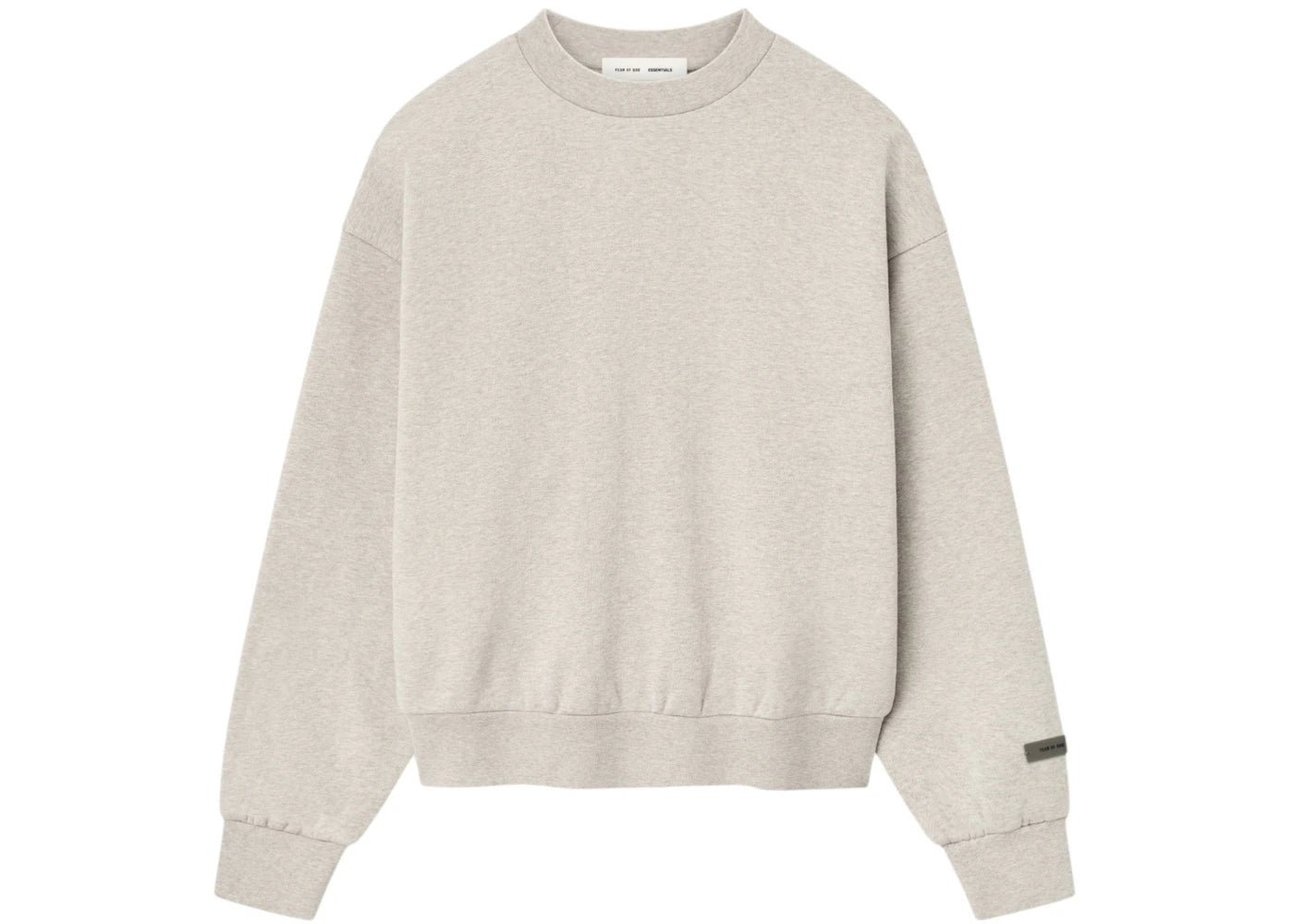 Fear of God Essentials Classic Fleece Crewneck (FW25) Heather Stone
