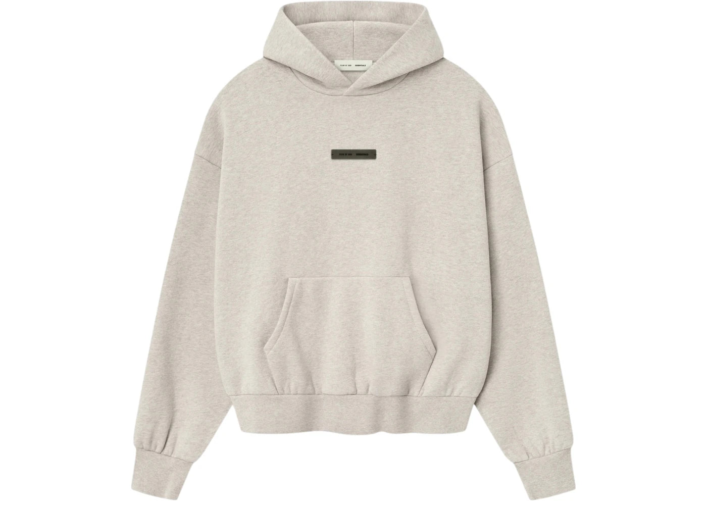 Fear of God Essentials Classic Hoodie Heather Stone