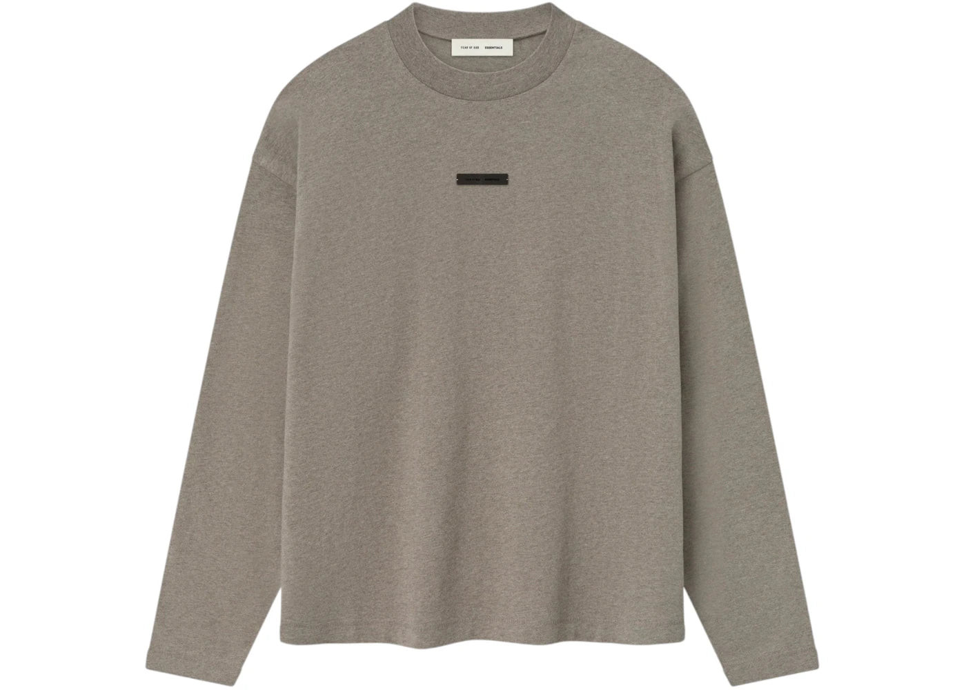 Fear of God Essentials Classic Long Sleeve Tee (FW25) Homestead Heather